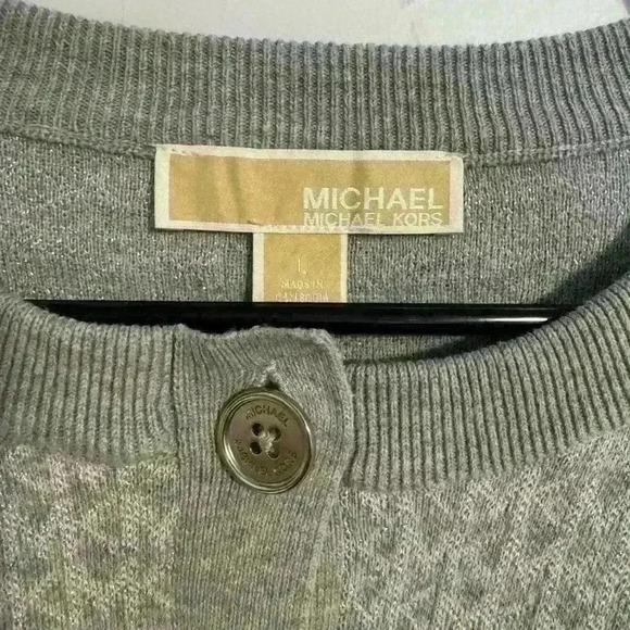 Michael Kohrs winter Cardigan sweater size Large NWOT - Picture 2 of 3